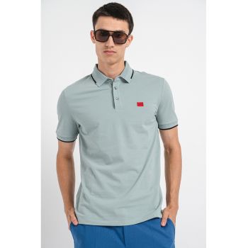 Tricou polo slim fit Deresino