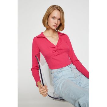 Bluza crop striata