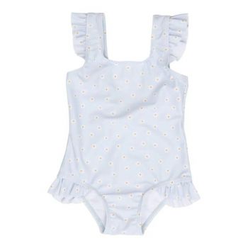 Costum de baie anti-UV Daisies Blue - Little Dutch