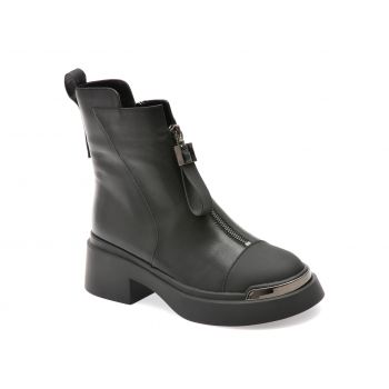 Ghete casual ALDO negre, K350047, din piele naturala