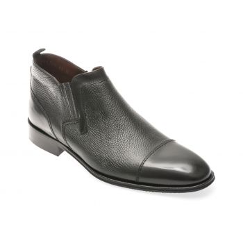 Ghete elegante LE COLONEL negre, 484100, din piele naturala