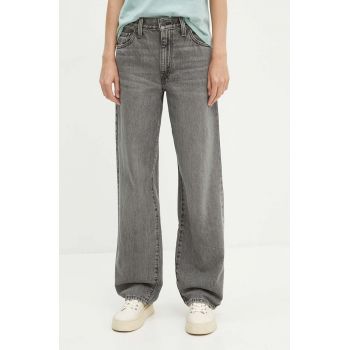 Levi's jeansi BAGGY DAD femei medium waist