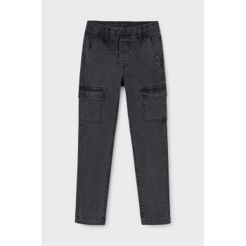 Mayoral jeans copii denim jogger cargo 7534