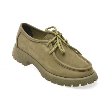 Mocasini casual GRYXX kaki, 7954247, din nabuc