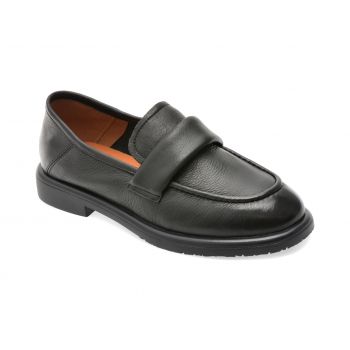 Mocasini casual GRYXX negri, 2307, din piele naturala