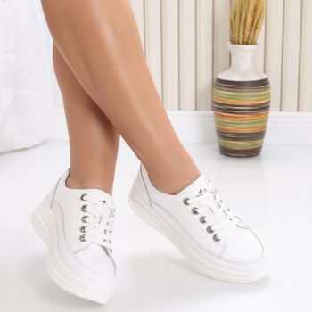 Pantofi dama casual Albi din Piele Naturala Hory