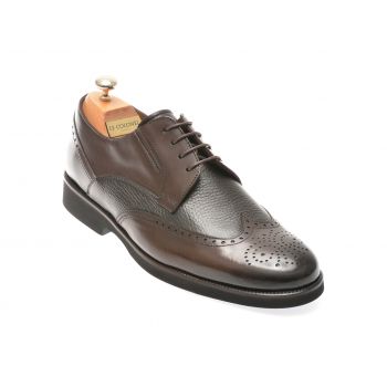 Pantofi eleganti LE COLONEL maro, 48823, din piele naturala