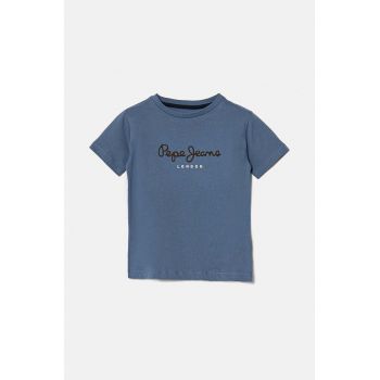 Pepe Jeans tricou de bumbac pentru copii NEW ARTN cu imprimeu, PB503920