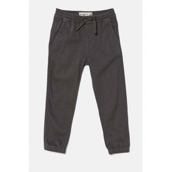 Abercrombie & Fitch pantaloni copii culoarea gri, neted, KI230-4018