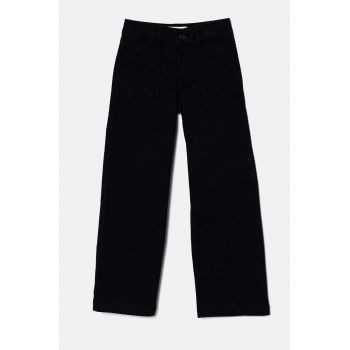 Abercrombie & Fitch pantaloni copii culoarea gri, neted, KI256-4061