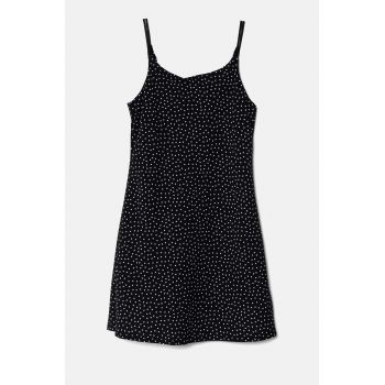 Abercrombie & Fitch rochie fete culoarea negru, mini, evazati, KI259-4093