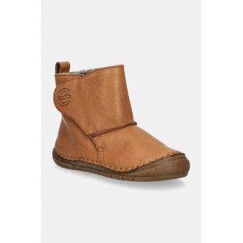 Froddo ghete de iarna pentru copii din piele PAIX UP WINTER BOOTS culoarea maro, G2160082