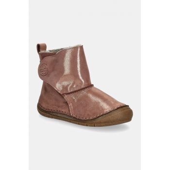 Froddo ghete de iarna pentru copii din piele PAIX UP WINTER BOOTS culoarea roz, G2160082