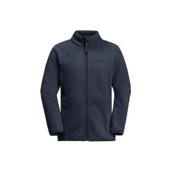 Jack Wolfskin bluza copii culoarea albastru marin, neted, 1610471