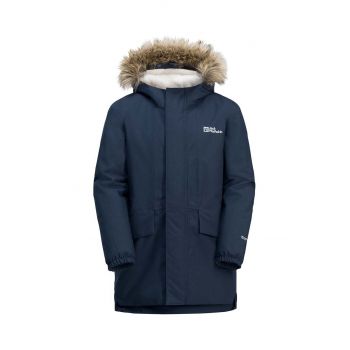 Jack Wolfskin geaca copii culoarea albastru marin, 1610091