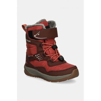 Jack Wolfskin incaltaminte de iarna culoarea bordo, A62143