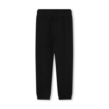 Karl Lagerfeld pantaloni de trening pentru copii culoarea negru, neted, Z30263