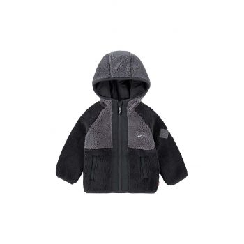 Levi's geaca bebe SHERPA JKT culoarea negru, 6EL249