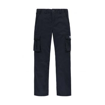 Levi's pantaloni copii TRADITIONAL CARGO culoarea negru, neted, 8EL211