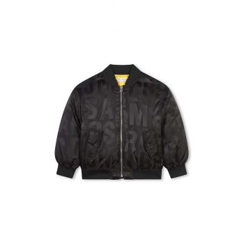 Marc Jacobs geaca bomber pentru copii culoarea negru, W60272