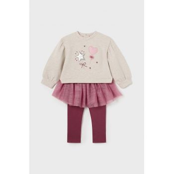 Mayoral compleu bebe culoarea roz, 2712