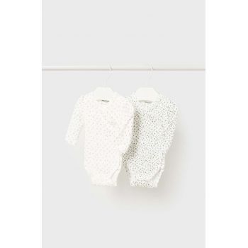 Mayoral Newborn body din bumbac pentru bebelusi 2-pack 2775