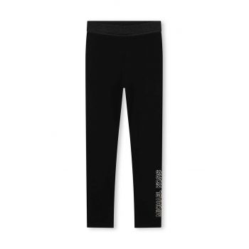 Michael Kors leggins copii culoarea negru, cu imprimeu, R30178