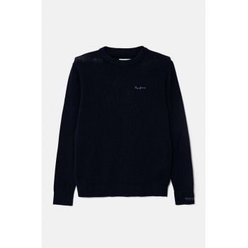 Pepe Jeans pulover de bumbac pentru copii TOTTENHAM CREW light, PB701224