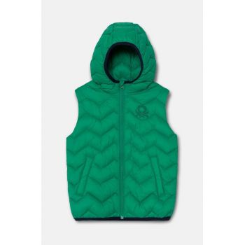 United Colors of Benetton vesta culoarea verde, 2TWDGJ00G