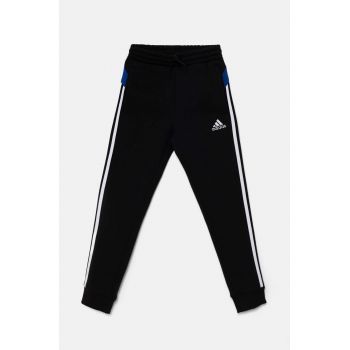 adidas pantaloni de trening pentru copii B PT CB culoarea negru, modelator, JE0322