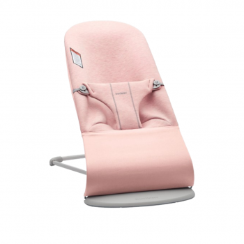 Balansoar din Jersey pentru copii BabyBjorn Bliss, Light Pink 3D