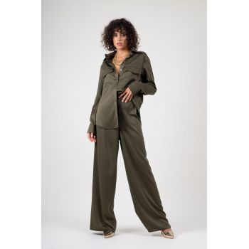 Camasa oversized khaki