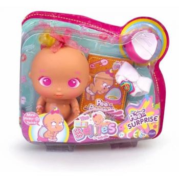 Papusa Interactiva Accesorii  The Bellies Pinky Twink 12cm Roz