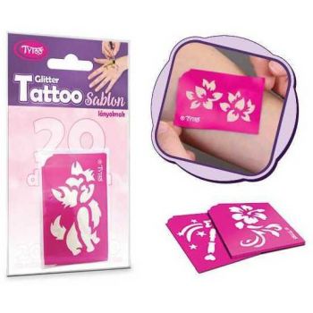 Set 21 Sabloane pentru Tatuaje Temporare KKCST4530034