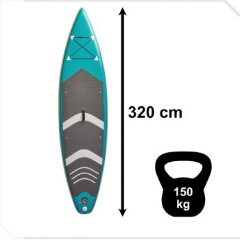 Set Paddleboard SUP Plac Gonflabil Board 320CM 150KG