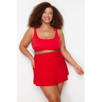 Top de baie cu bretele ajustabile Plus Size