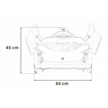 Masinuta electrica cu telecomanda Lamborghini Invencible roz