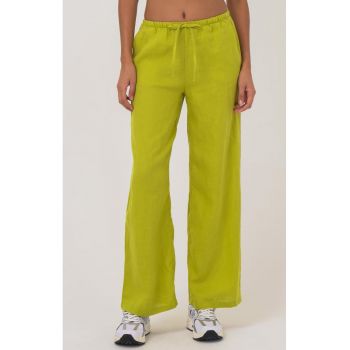 Pantaloni de in cu snur in talie 50499