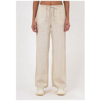 Pantaloni de in cu snur in talie 50499