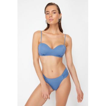 Sutien bandeau de baie cu bretele detasabile