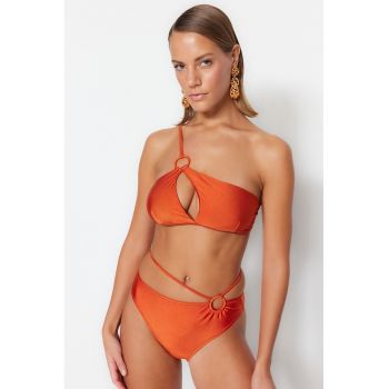 Sutien de baie bandeau cu inel O decorativ