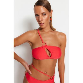 Sutien de baie bandeau cu inel O decorativ