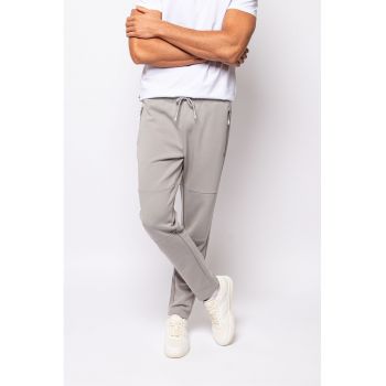 Pantaloni de trening din amestec de bumbac Zour