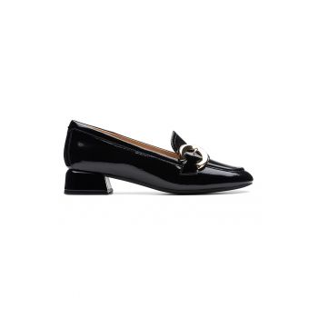 Pantofi loafer de piele lacuita Daiss