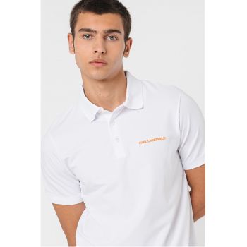 Tricou polo cu detaliu logo