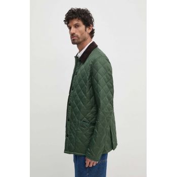 Barbour geaca barbati, culoarea verde, de tranzitie