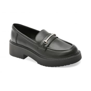 Mocasini casual ALDO negri, 13804483, din piele ecologica