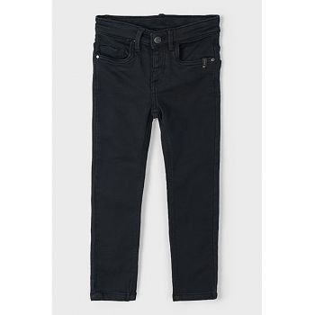 Pantaloni slim fit din amestec de bumbac