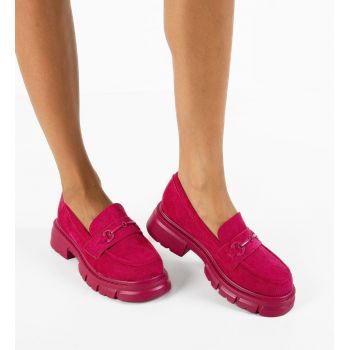 Pantofi Casual Luzia Fuchsia