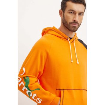 Puma bluza PUMA X CARROTS Graphic Hoodie TR barbati, culoarea portocaliu, cu glugă, modelator, 627445